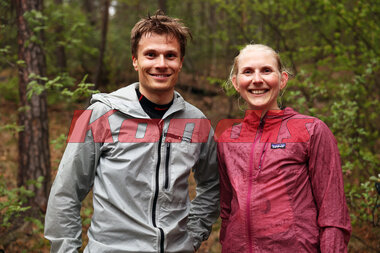 Vinnere av Ryeløpet 2022 - Jostein Gjevre og Astrid Brathaug Sørset