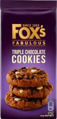 Fox's Triple Chocolate Cookies 180g 50848