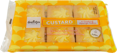 GodBiten Custard Sponge Cake 240g 50472