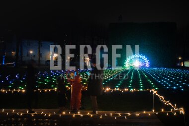 Lumagica - lyspark på Bergenhus Festning