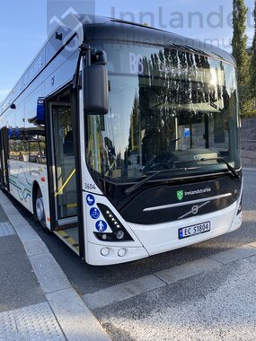 Innlandstrafikk buss Lillehammer skysstasjon