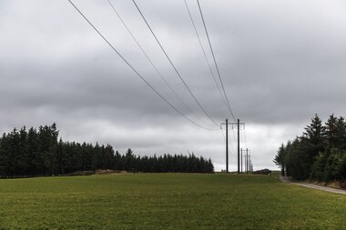 Bygging av kraftlinje mellom Kartavoll og Opstad