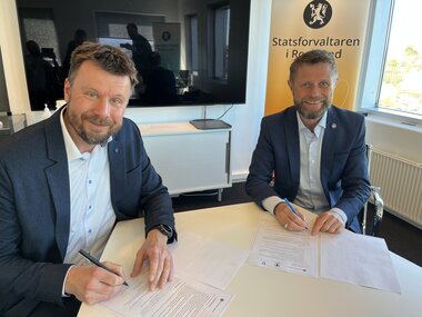 Partnerskapsavtale signering 2022