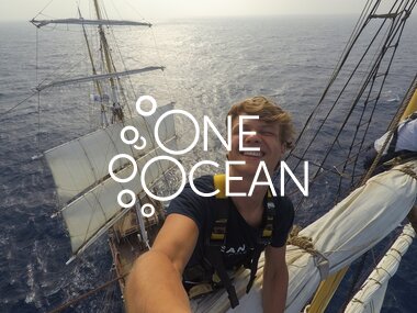 Statsraad Lehmkuhl sett fra mast/topp, One Ocean Expedition