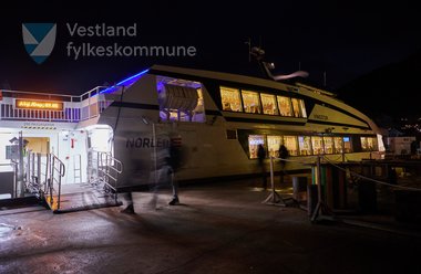 Ekspressbåt, Sogndal kai