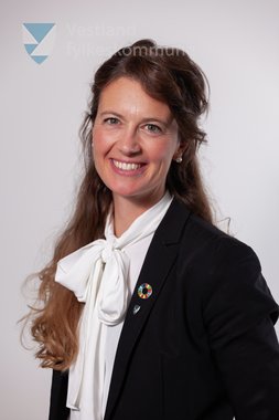 Fylkesvaraordførar i Vestland Natalia Golis (MDG)