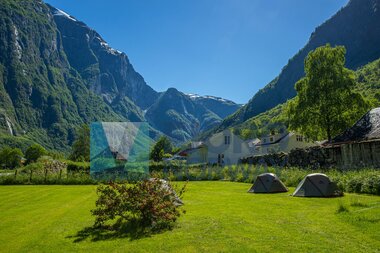 Gudvangen Camping, Gudvangen, Sognefjord