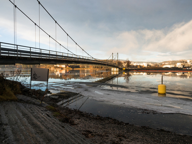 Kalvøybroa mot Kadettangen