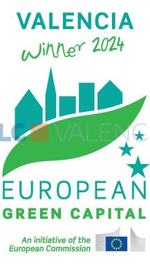 Logo Valencia European Green Capital 2024