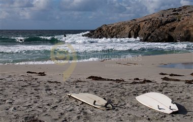 Surfing på Sandvesanden