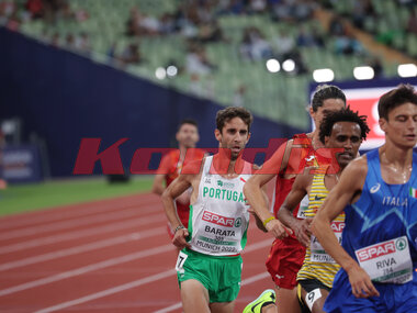 European Athletics Championships - 10000 meter menn Finale - Samuel Barata 