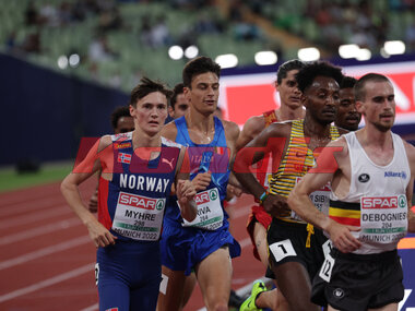 European Athletics Championships - 10000 meter menn Finale - Magnus Tuv Myhre