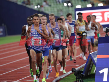 European Athletics Championships - 10000 meter menn Finale - Emile Cairess 