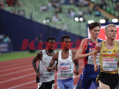 European Athletics Championships - 10000 meter menn Finale - Jamal Abdelmaji Eisa Mohammed, Tadesse Getahon