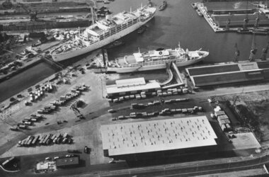 M/S Saga in port of Gothenburg