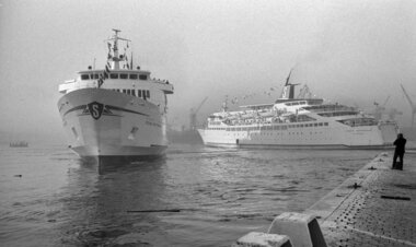 M/S Stena Britannica and M/S Stena Germanica in the Port of Gothenburg