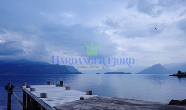 Hardangerfjorden sett frå Vikøy
