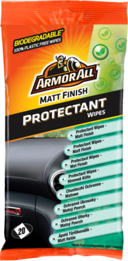669 Armor All Protectant Wipes Matt Finish 