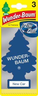 7028-4 Wunder-Baum New Car 3-pack