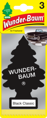 7028-6 Wunder-Baum Black Classic 3-pack