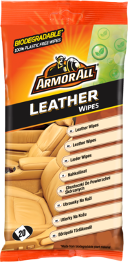 674 Armor All Leather Wipes Flatpack