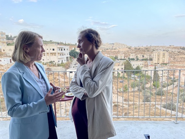 Foreign Minister Huitfeldt’s visit to Palestine 