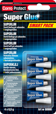 88900 CorroProtect Superglue Smart Pack 4stx0,5g