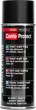 22601 CorroProtect Färg Matt Svart 400ml