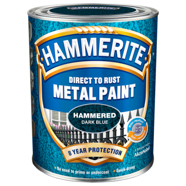 5078298 Hammerite Hammarlack Mörkblå 250ml