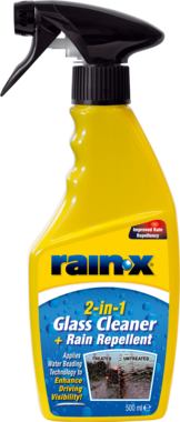 26048 Rain-X 2-in1 Glass Cleaner & Rain Repellent 500ml