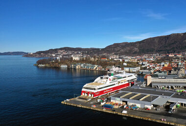 MS Stavangerfjord i Bergen