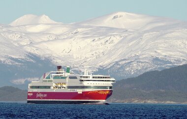 MS Stavangerfjord vinter 2018