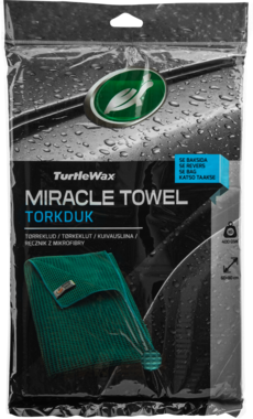 3257 Turtle Wax Miracle Towel Grön 60x80cm