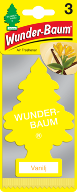 7028-3 Wunder-Baum Vanilj 3-pack