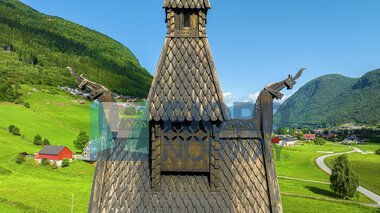 Hopperstad stavkirke, Vik, Sognefjord