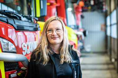 Kristina Vee Lægreid - Brann- og redningssjef