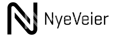 liggende sort Nye Veier logo