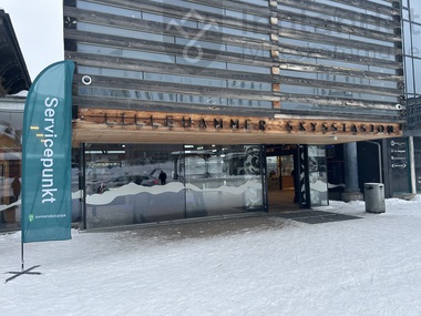 Nytt servicepunkt på Lillehammer skysstasjon
