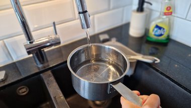Koking av vann ved kokevarsel