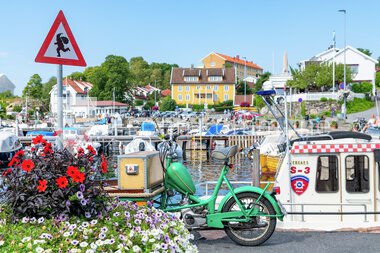 Sommer idyll i Drøbak havn
