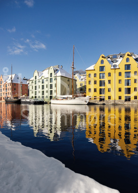 Vinter i Ålesund