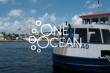 Statsraad Lehmkuhl til kai i Willemstad, Curaçao - Oner Ocean Expedition 