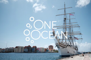 Statsraad Lehmkuhl til kai i Willemstad, Curaçao - Oner Ocean Expedition 