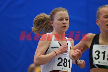 NM Friidrett Innendørs 2024 - 3000 meter kvinner - Anzu Lovise Kvam