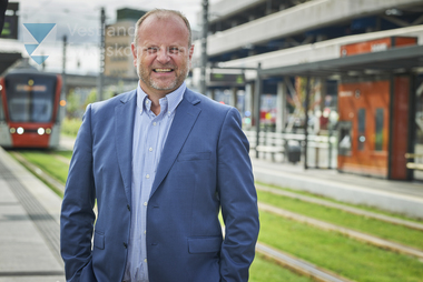 Prosjektdirektør Arve Tjønn Rinde i Bybanen Utbygging