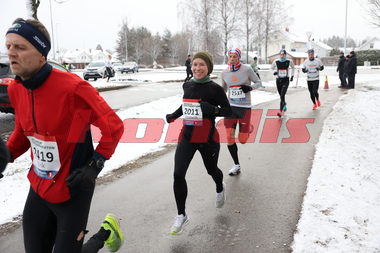 Elisabeth Stubberud løp inn til andreplass på halvmaraton under Jessheim Vintermaraton 2023