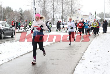 Marta Maria Ullman løp halvmaraton under Jessheim Vintermaraton 2023