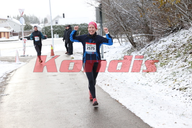 Katrine Wickstrøm Biseth løp halvmaraton under Jessheim Vintermaraton 2023