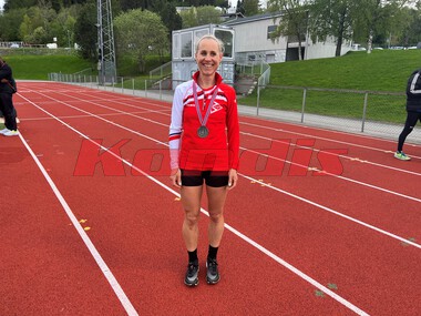 Kristin Waaktaar Opland vant sølv på NM halvmaraton i 2023