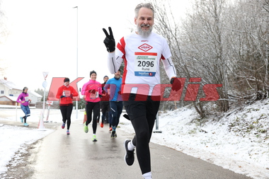 Rune Mortensen løp halvmaraton under Jessheim Vintermaraton 2023
